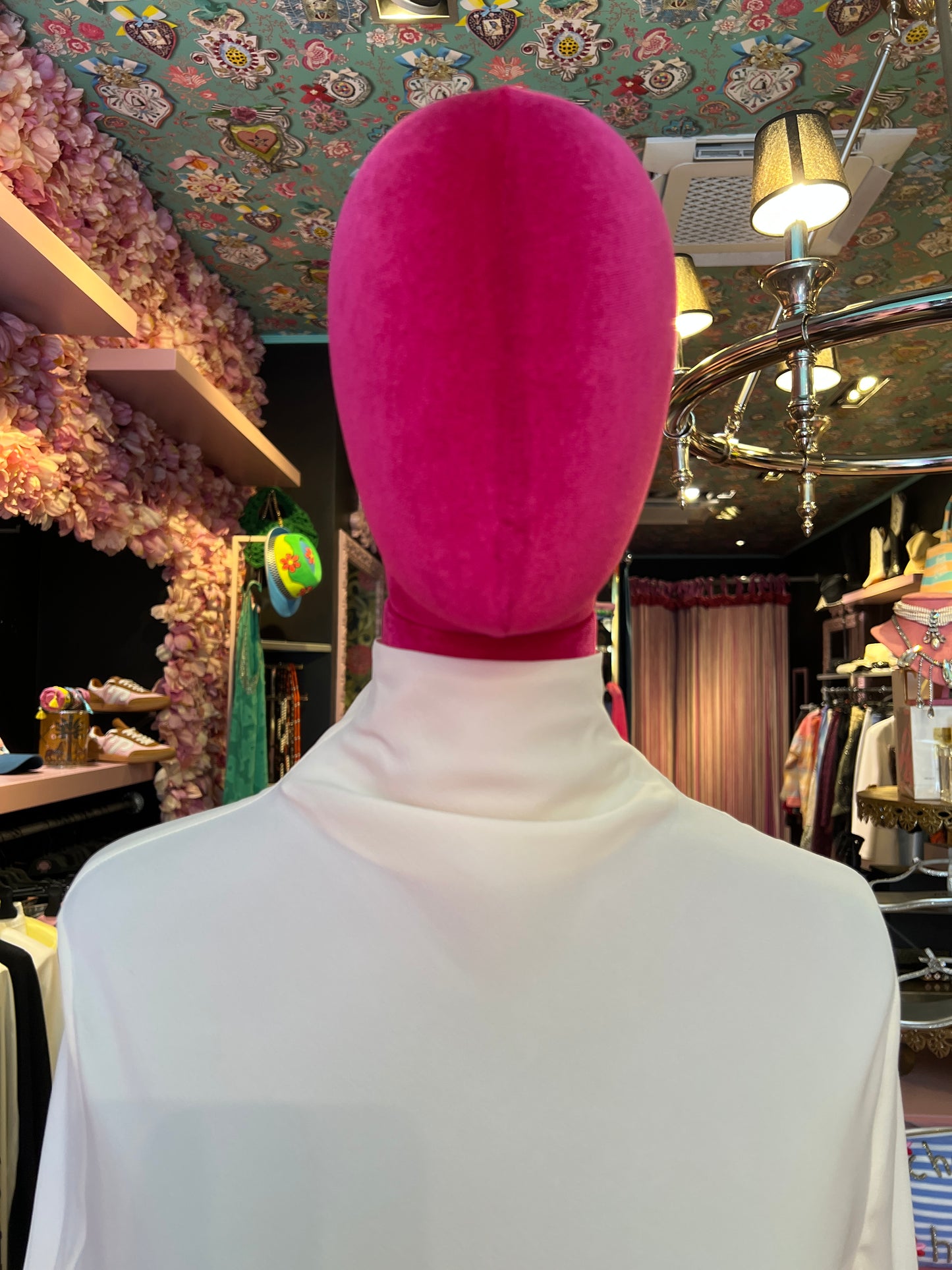 Semicouture blusa panna collo alto Nita