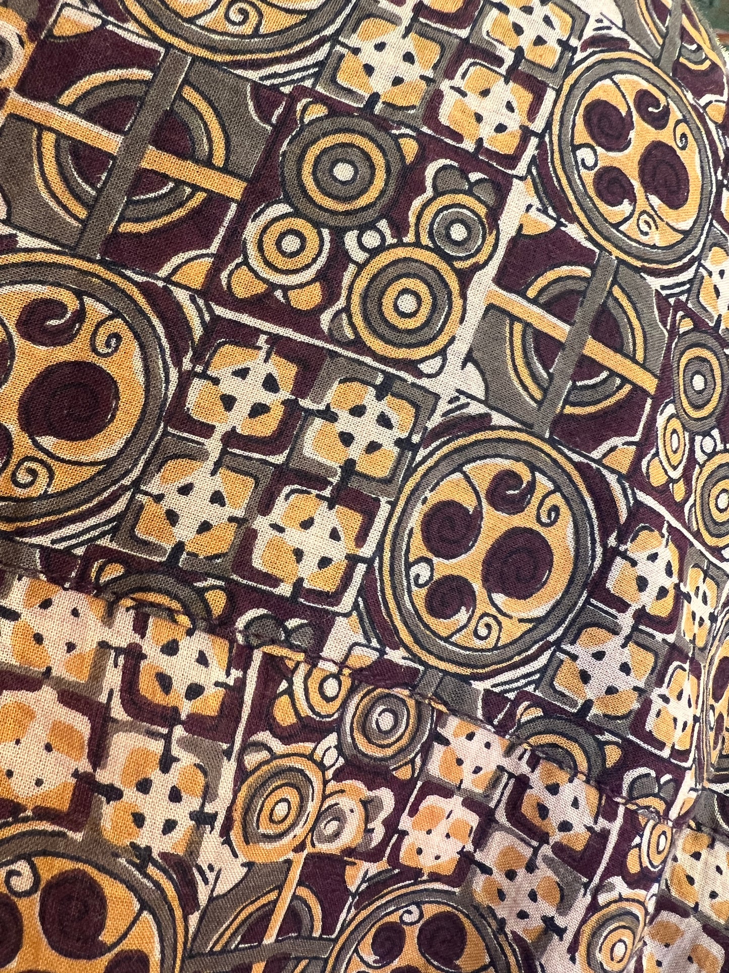 Mon amour Paris camicia cotone fantasia geometrica