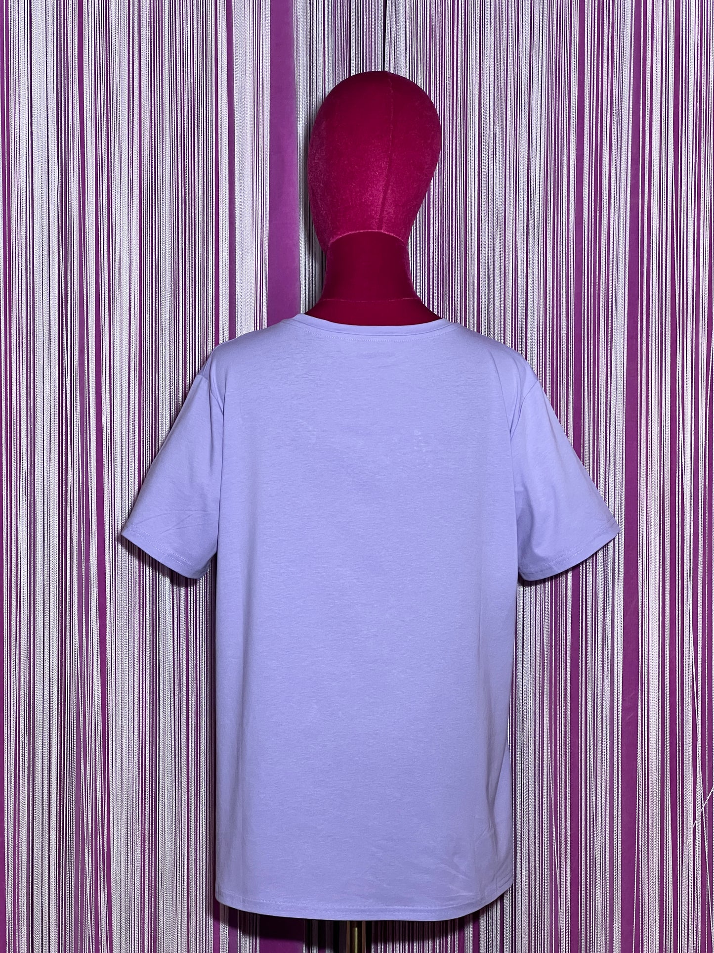 Mon amour Paris sconto -30% t-shirt lilla mezza manica con scritta “ amore “ cristalli