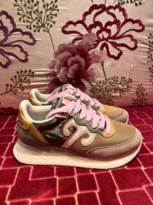 Wushu Ruyi sconto-50% sneaker verde e rosa