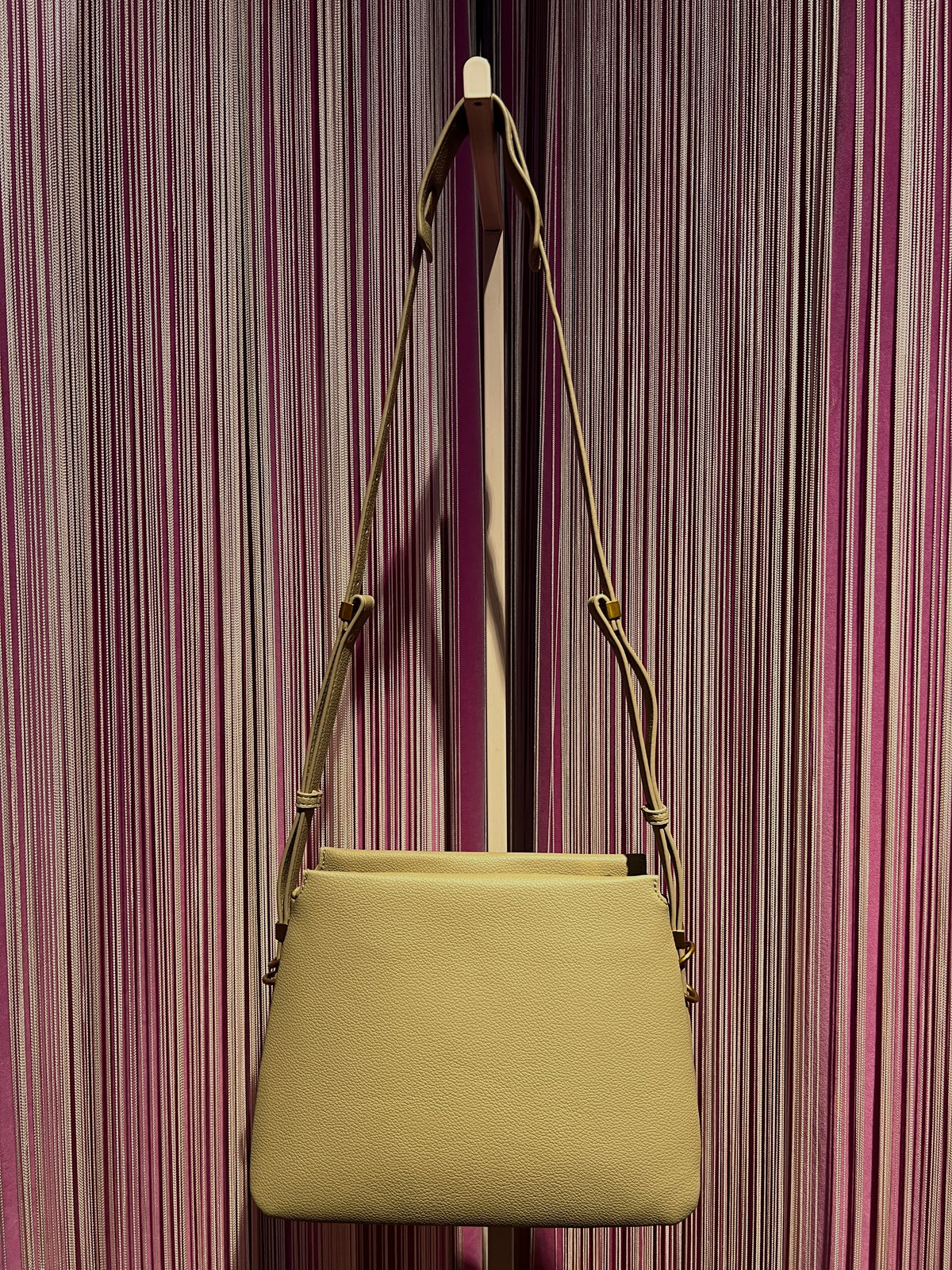 Rue Madam Paris borsa ecopelle taupe con tracolla