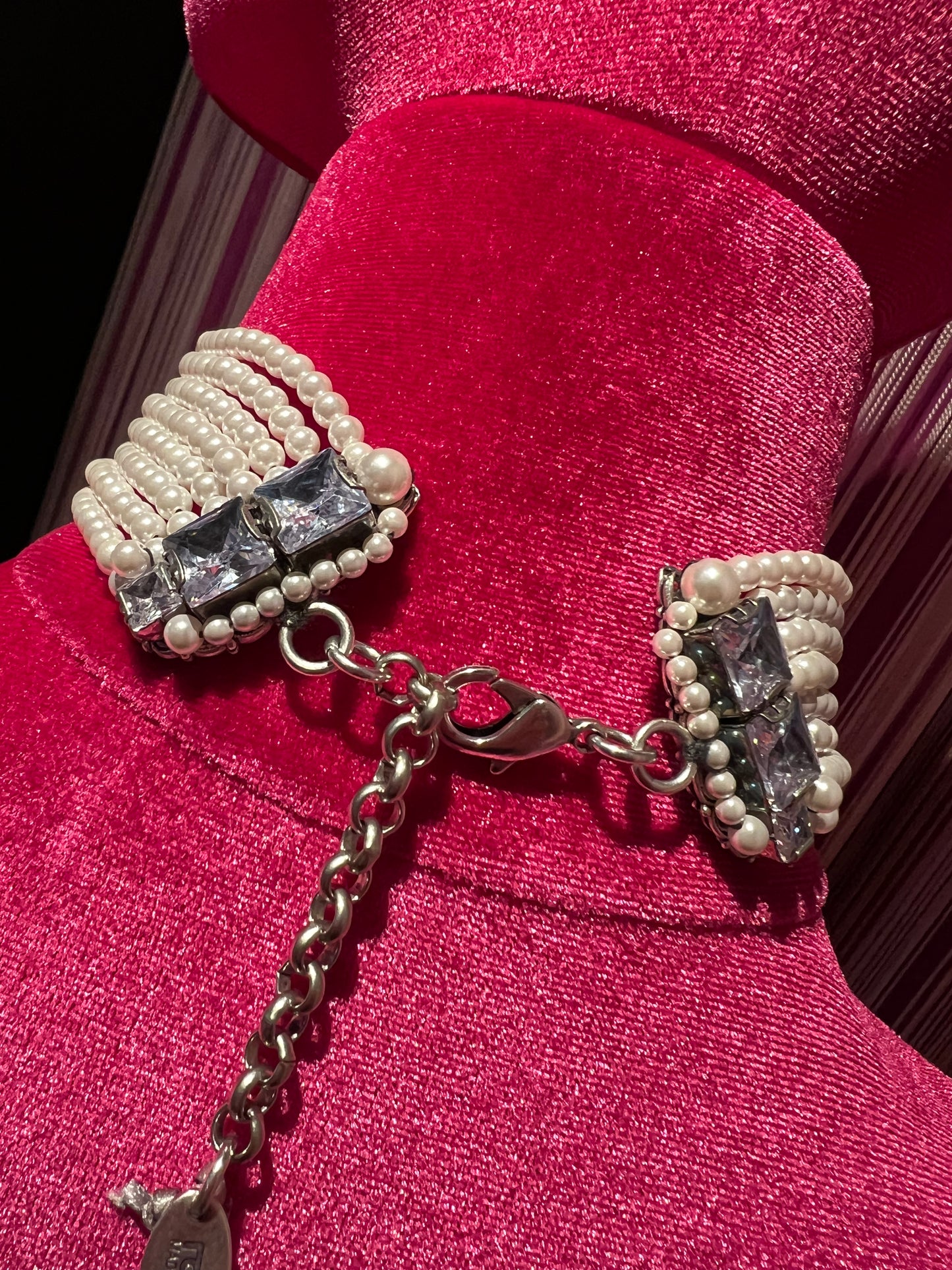 Radà accessori choker perle e Swarovski
