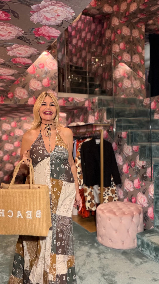 5 Progress abito lungo bandana