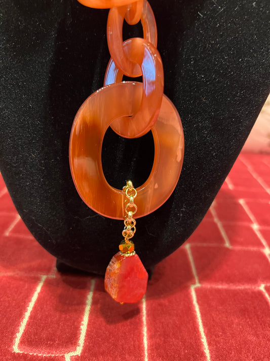 Almala meno 30% collana Stone cipria