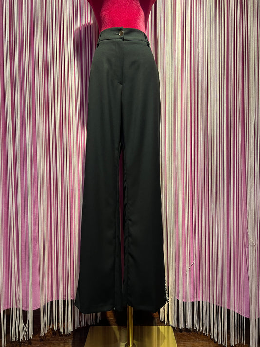 5 Progress pantalone con passamaneria laterale e apertura con zip interno gamba