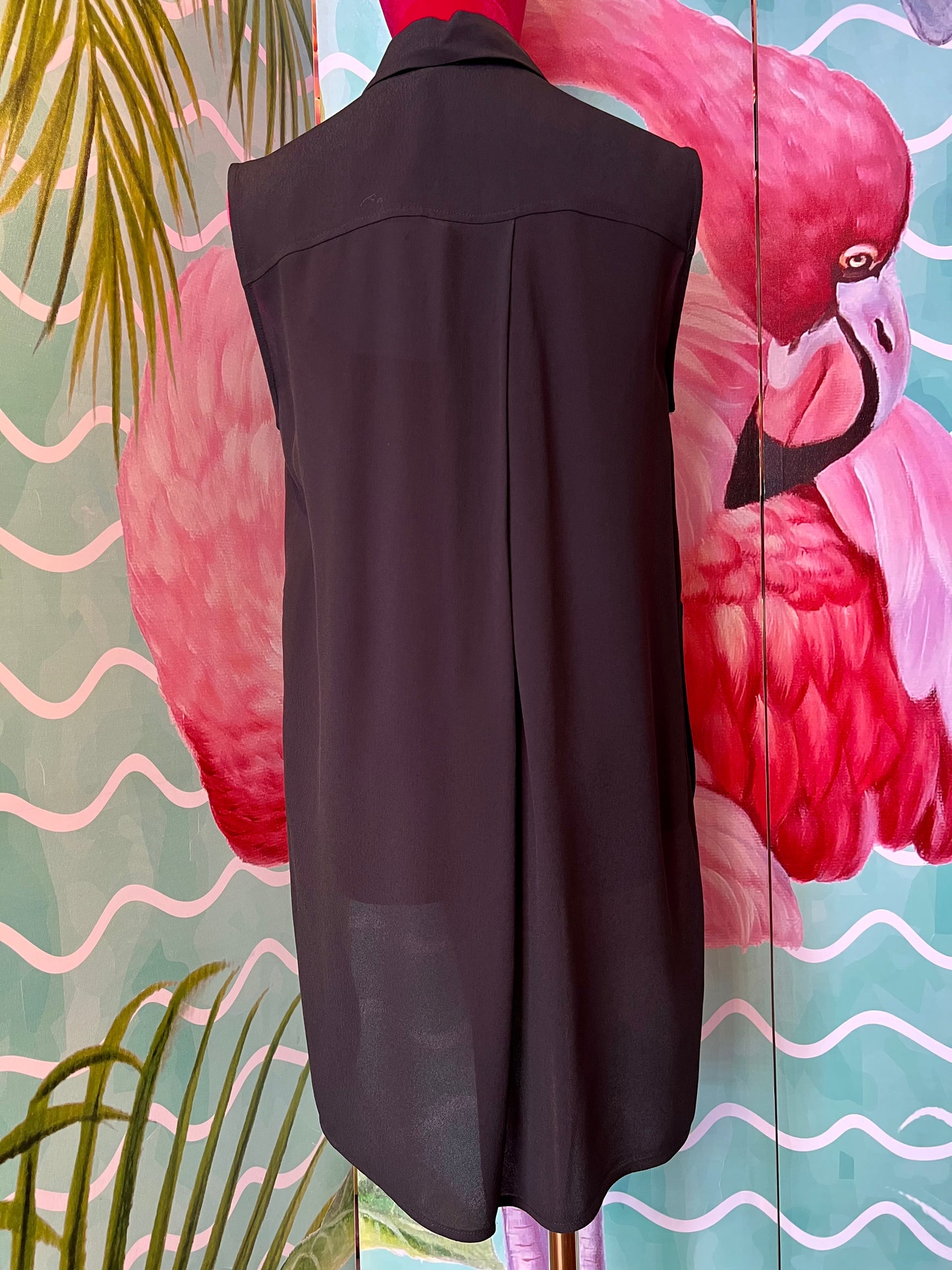 Nenette meno 50% blusa senza maniche fiocco Feroce