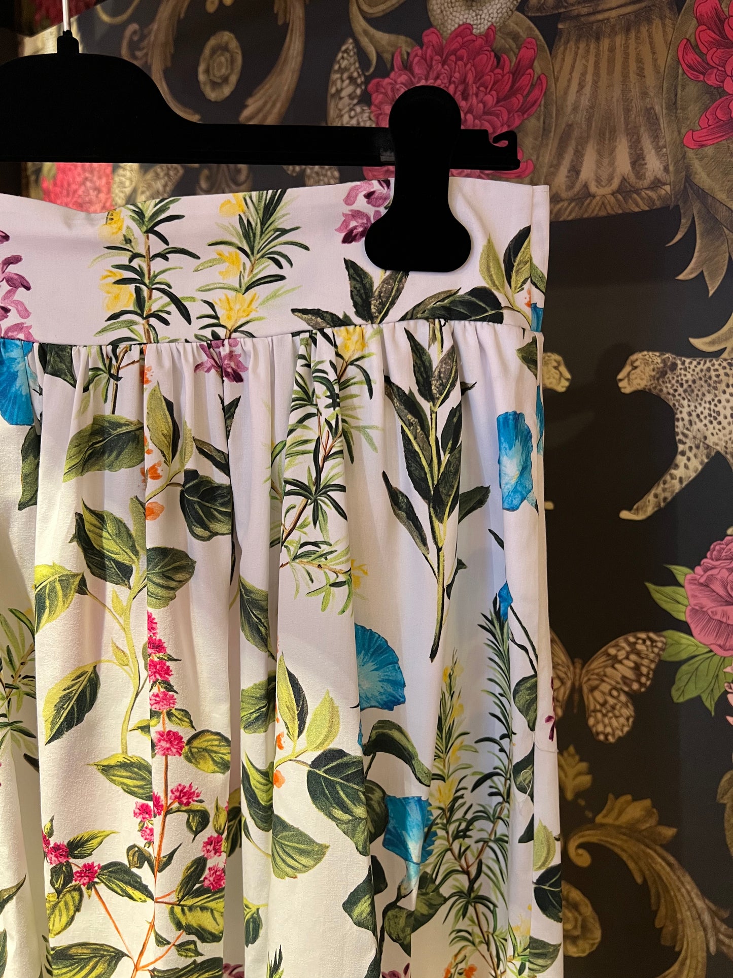 Gina Gorgeous meno 50 % gonna balze stampa fiori /sangallo