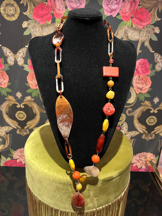 Almala meno 30% collana stone corniola