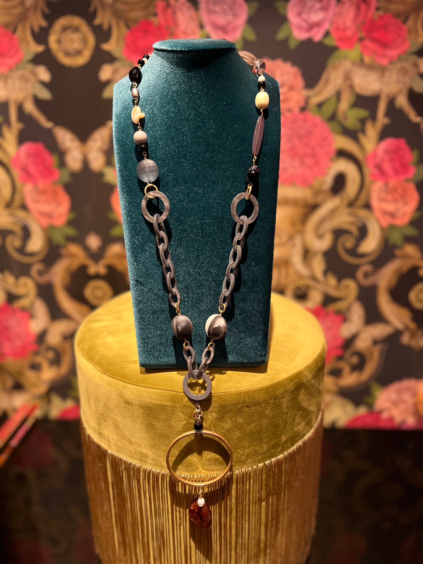 Almala meno 30% collana metal fume