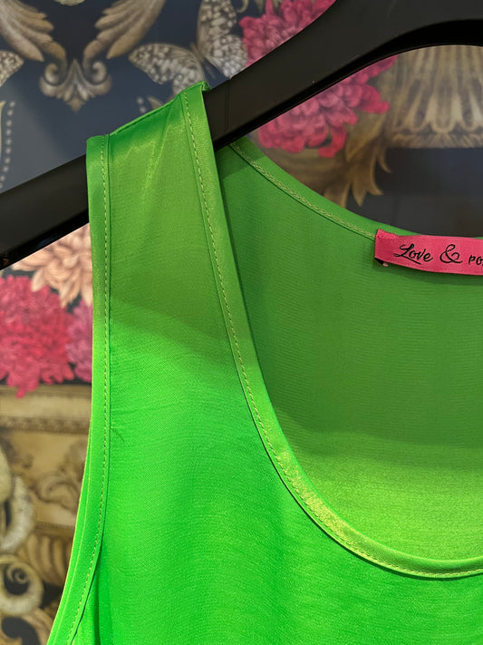 Love & roses meno 50% canotta viscosa
