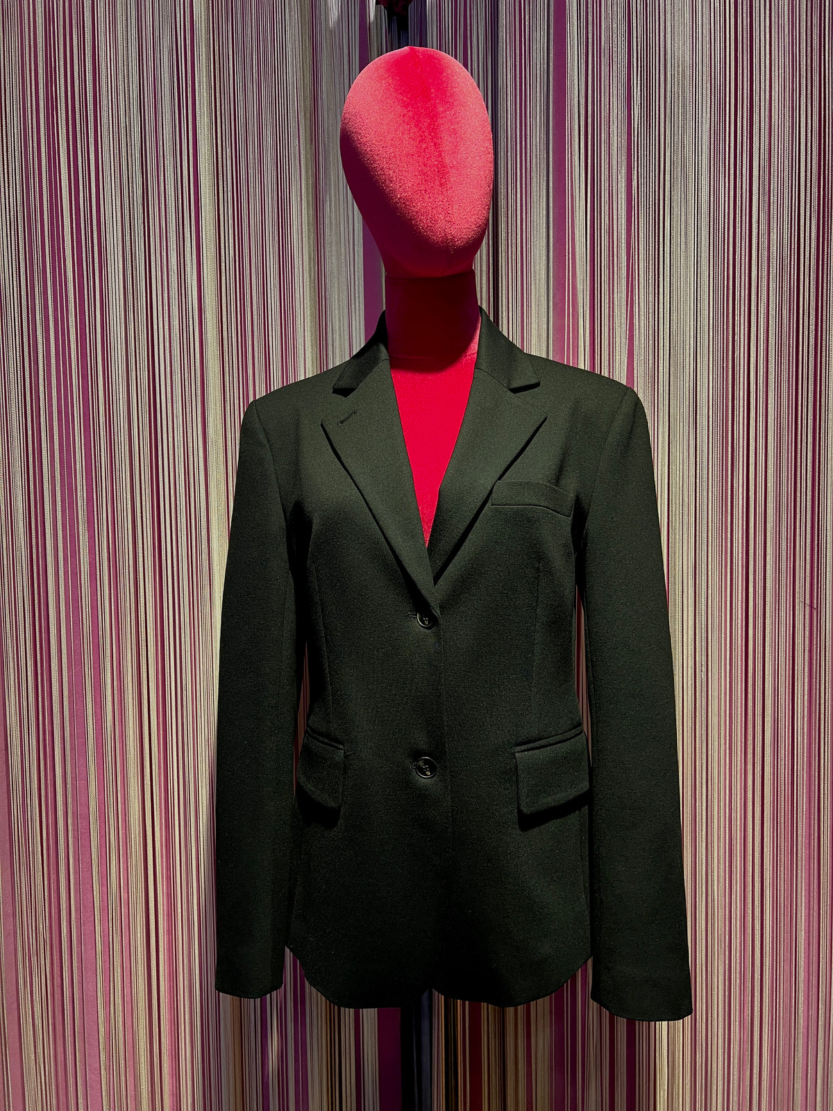 SU official blazer monopetto punto Milano con fascia rimovibile