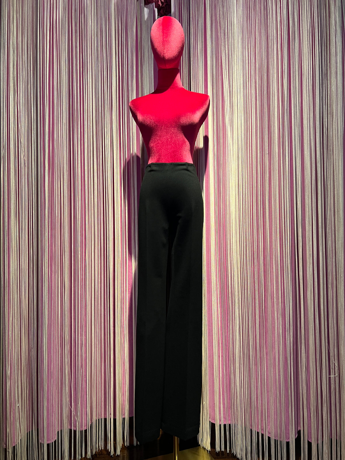 SU official pantalone elasticizzato punto Milano a zampa