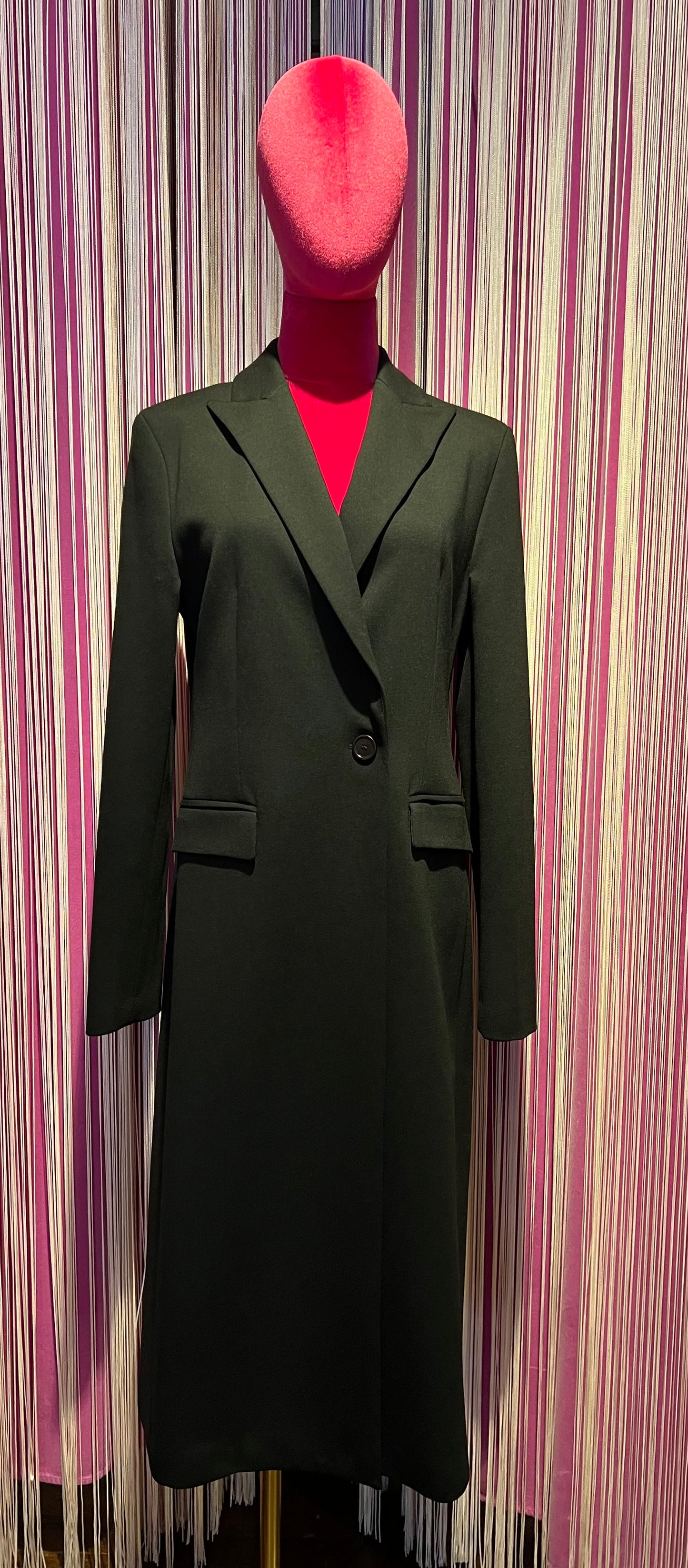 Semicouture cappotto nero Marinella