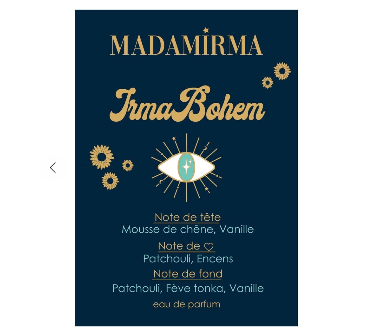 Madamirma eau de parfum Irma Bohem 30 ml