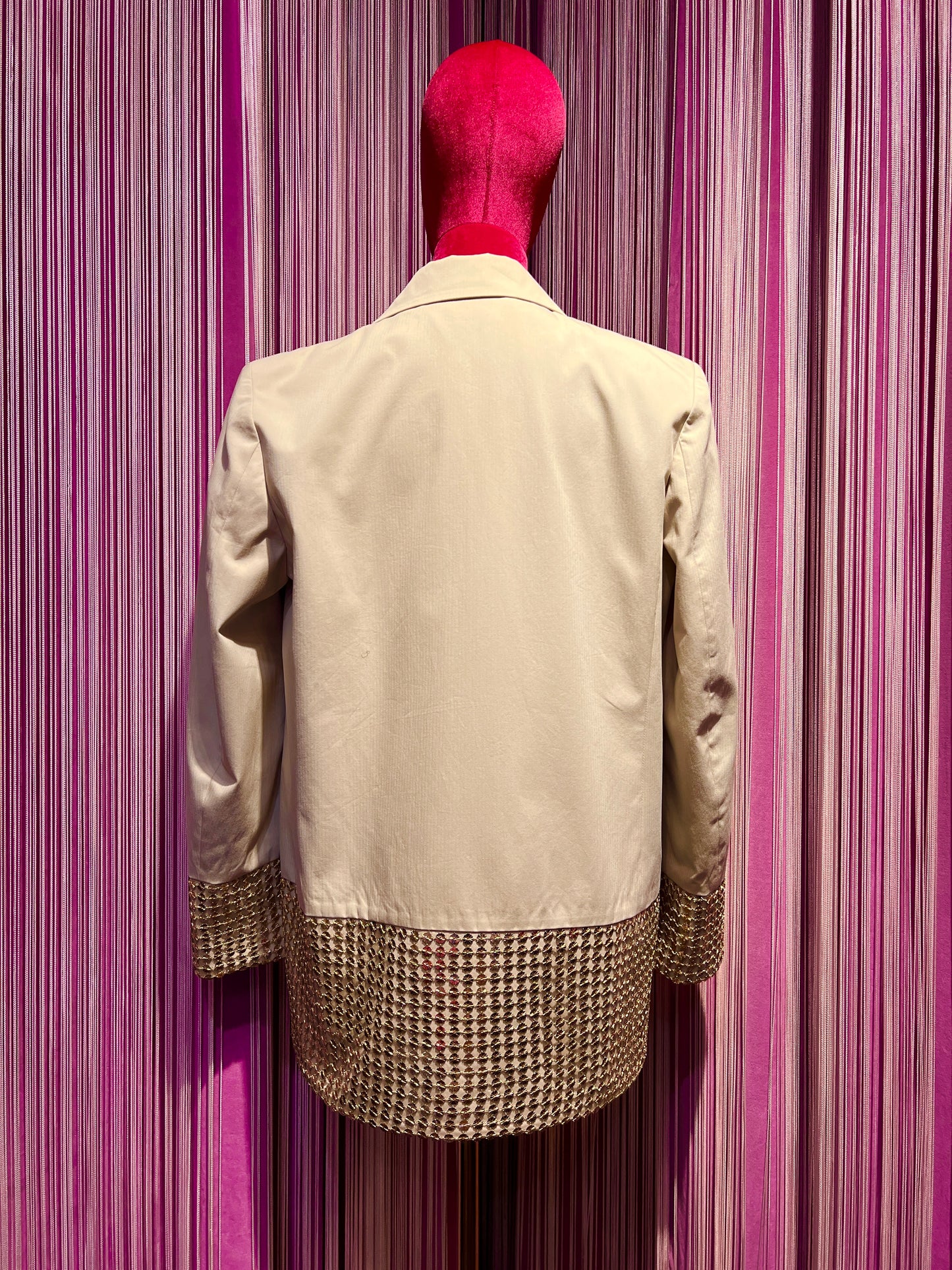 Isabelle Blanche Paris -40% di sconto blazer a doppiopetto con applicazioni paillettes