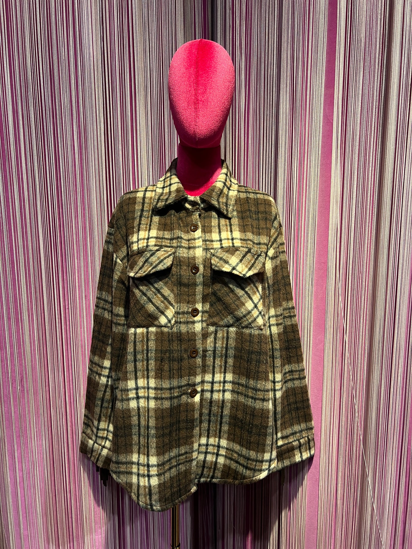 The room camicia giacca con frange