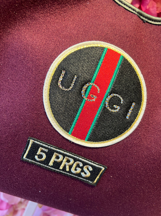 5 Progress borsa shopping con patch