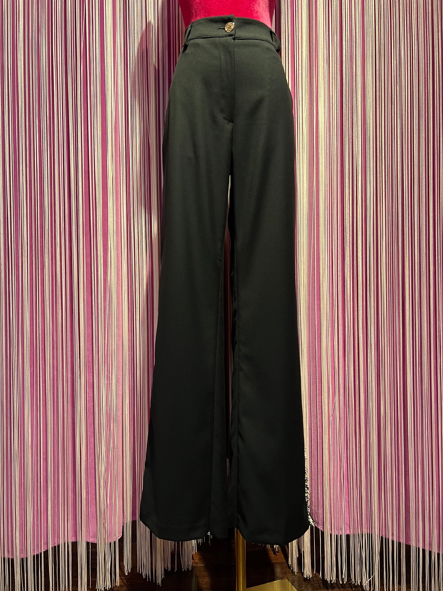 5 Progress completo giacca doppiopetto e pantalone con profili passamaneria sfrangiata