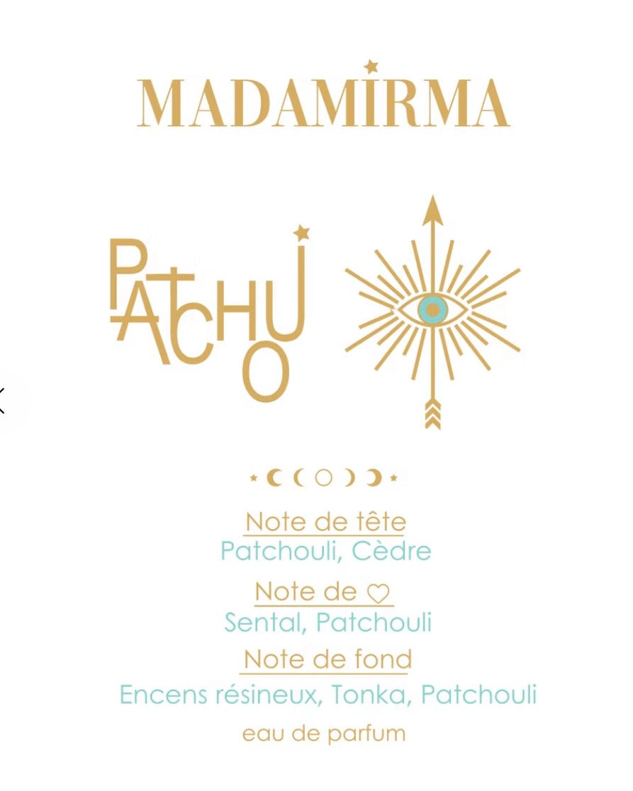 Madamirma eau de parfum Patchou 100 ml