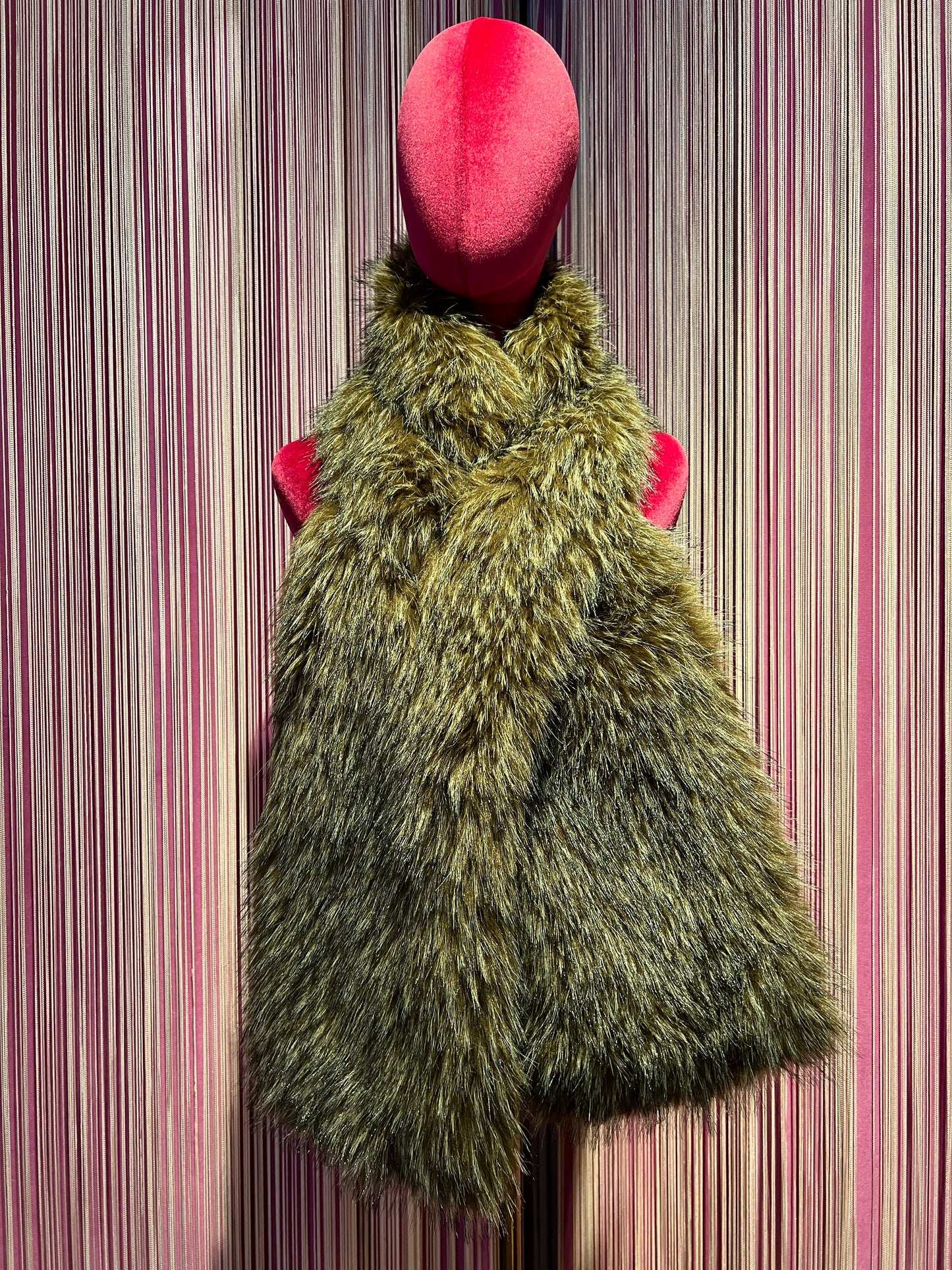 Bazar deluxe sciarpa in ecopelliccia