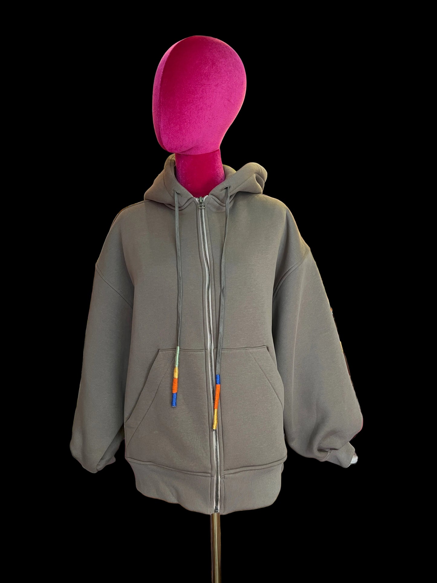 Front street felpa con cappuccio fango con applicazione looney tunes Titti