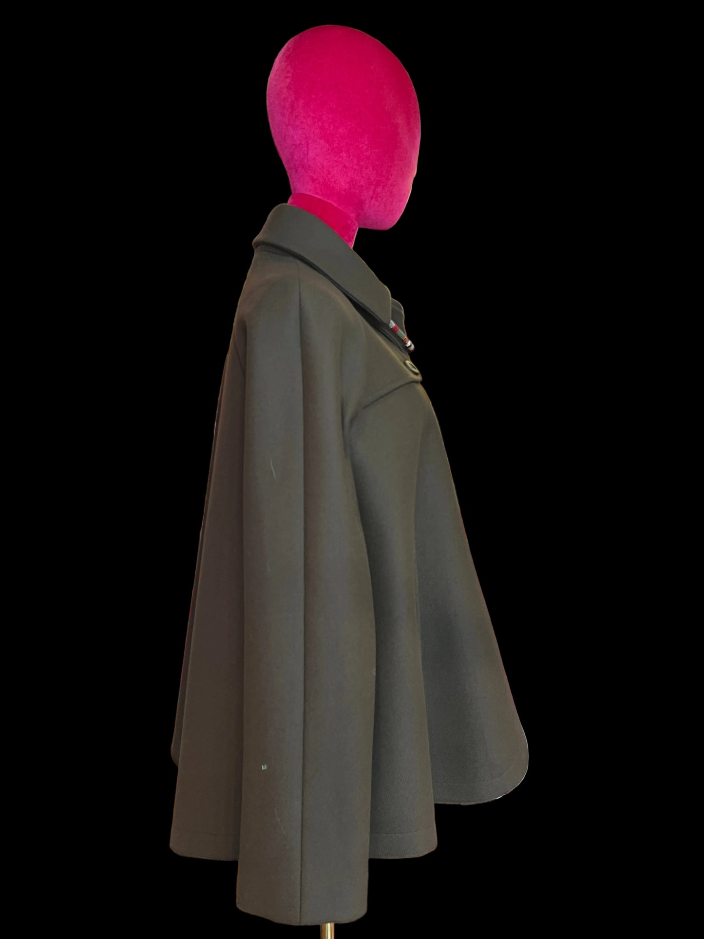 Bazar deluxe giacca cappotto cioccolato con fodera stampa floreale