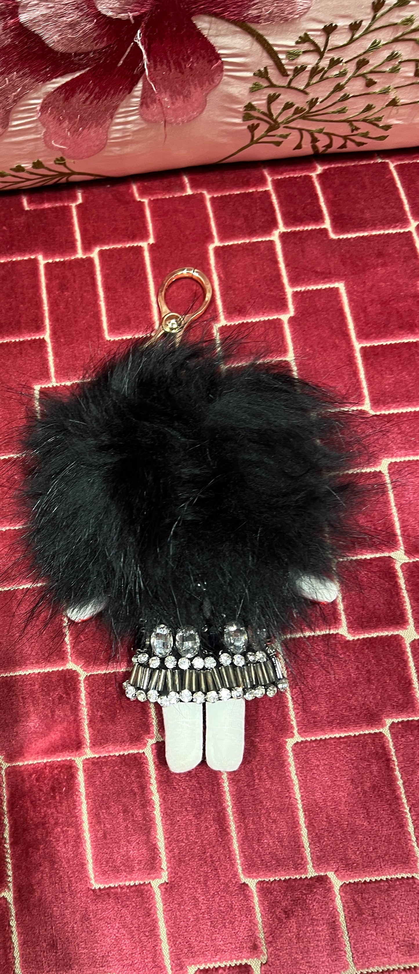 Charms bambolina con zirconi