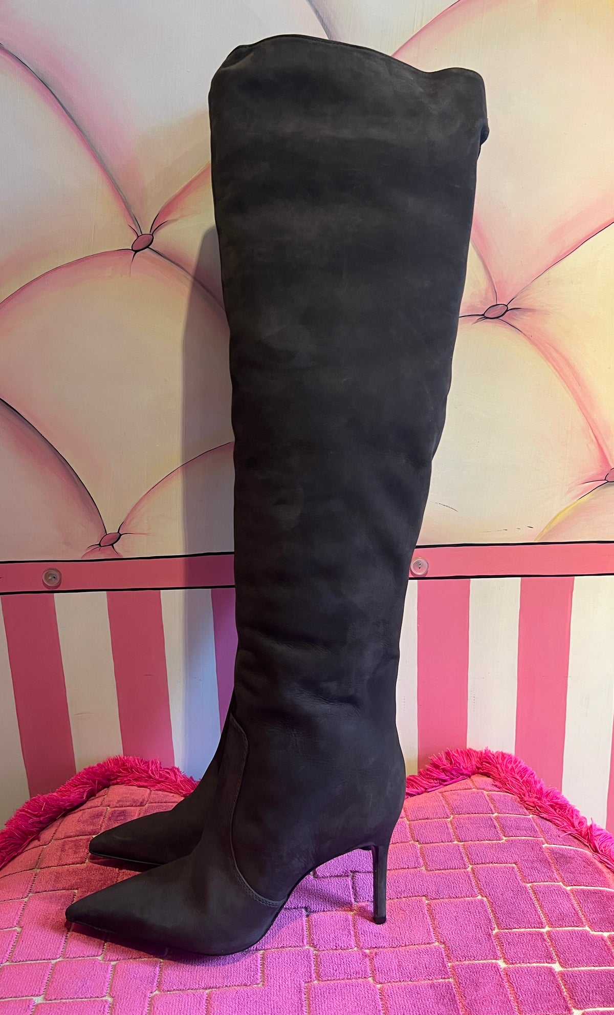 Schutz stivale scamosciato marrone