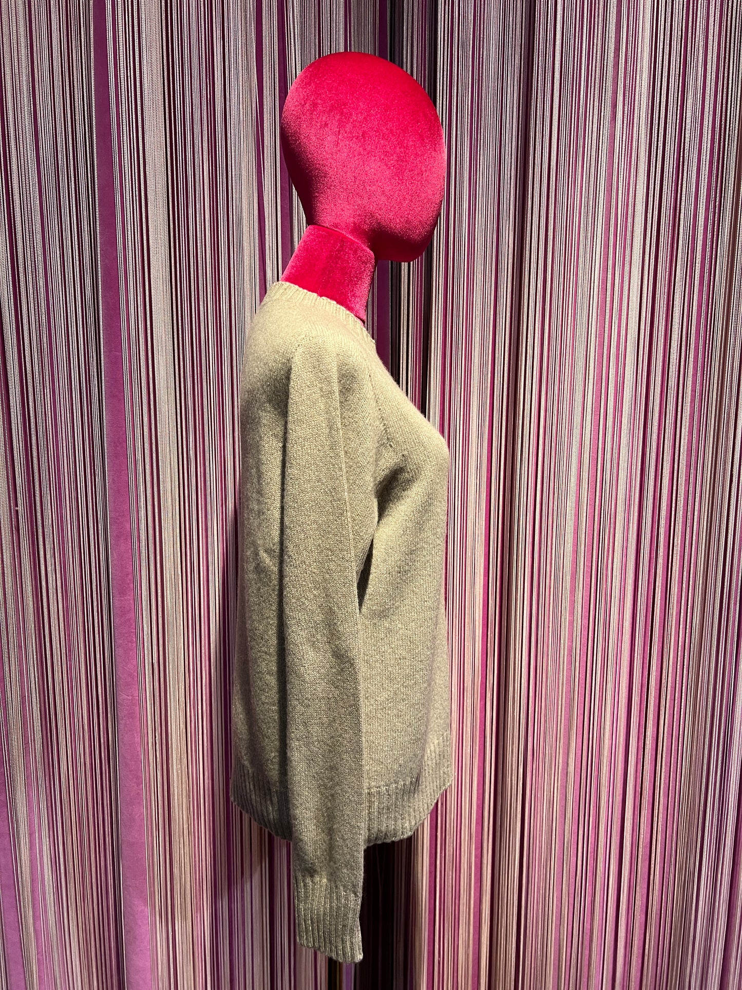 Dumar maglia girocollo in cachemire beige