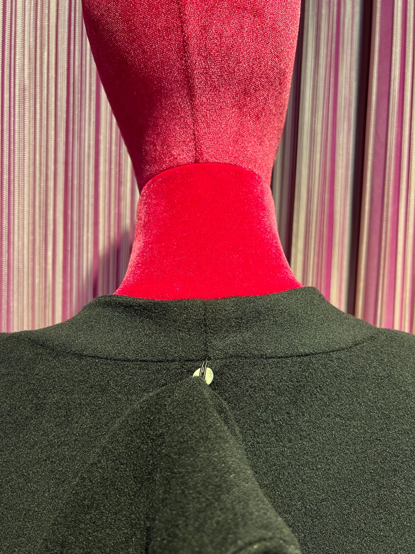 SU official cappotto lungo con sciarpa rimovibile