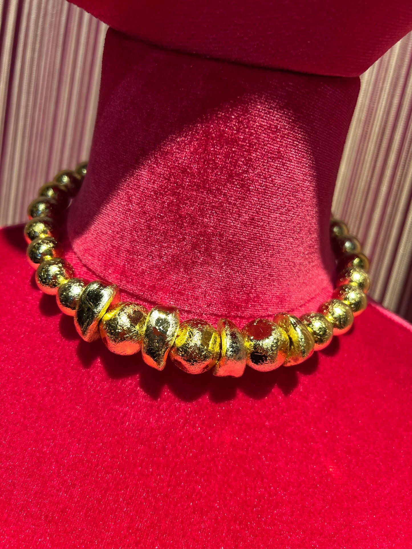 Collana girocollo oro