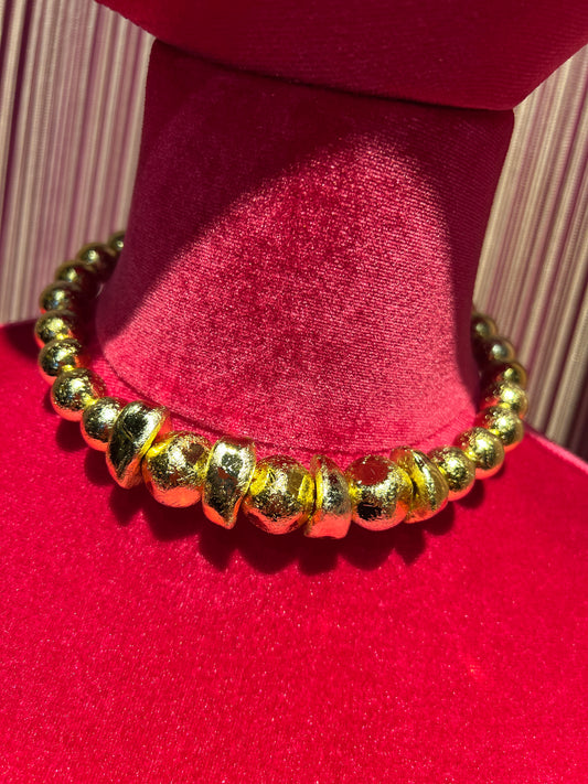 Collana girocollo oro
