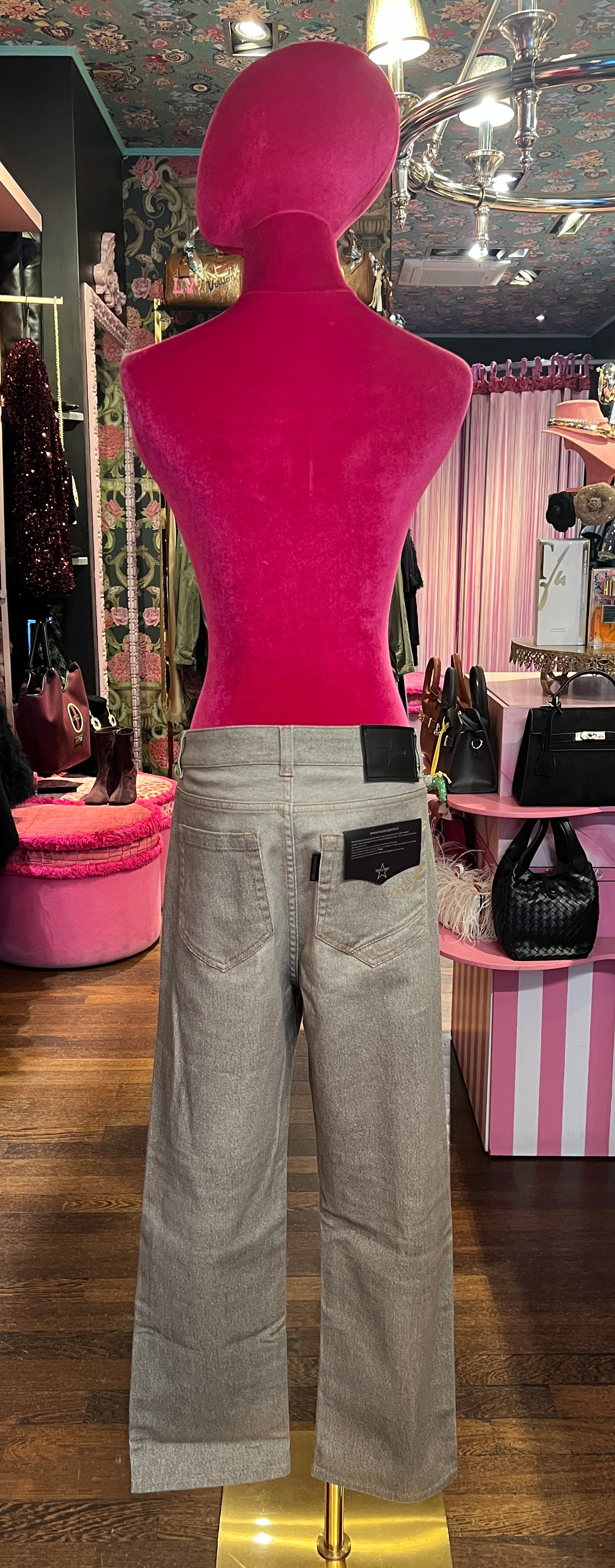 Rossano Perini -40% di sconto jeans con Swarovski modello loose