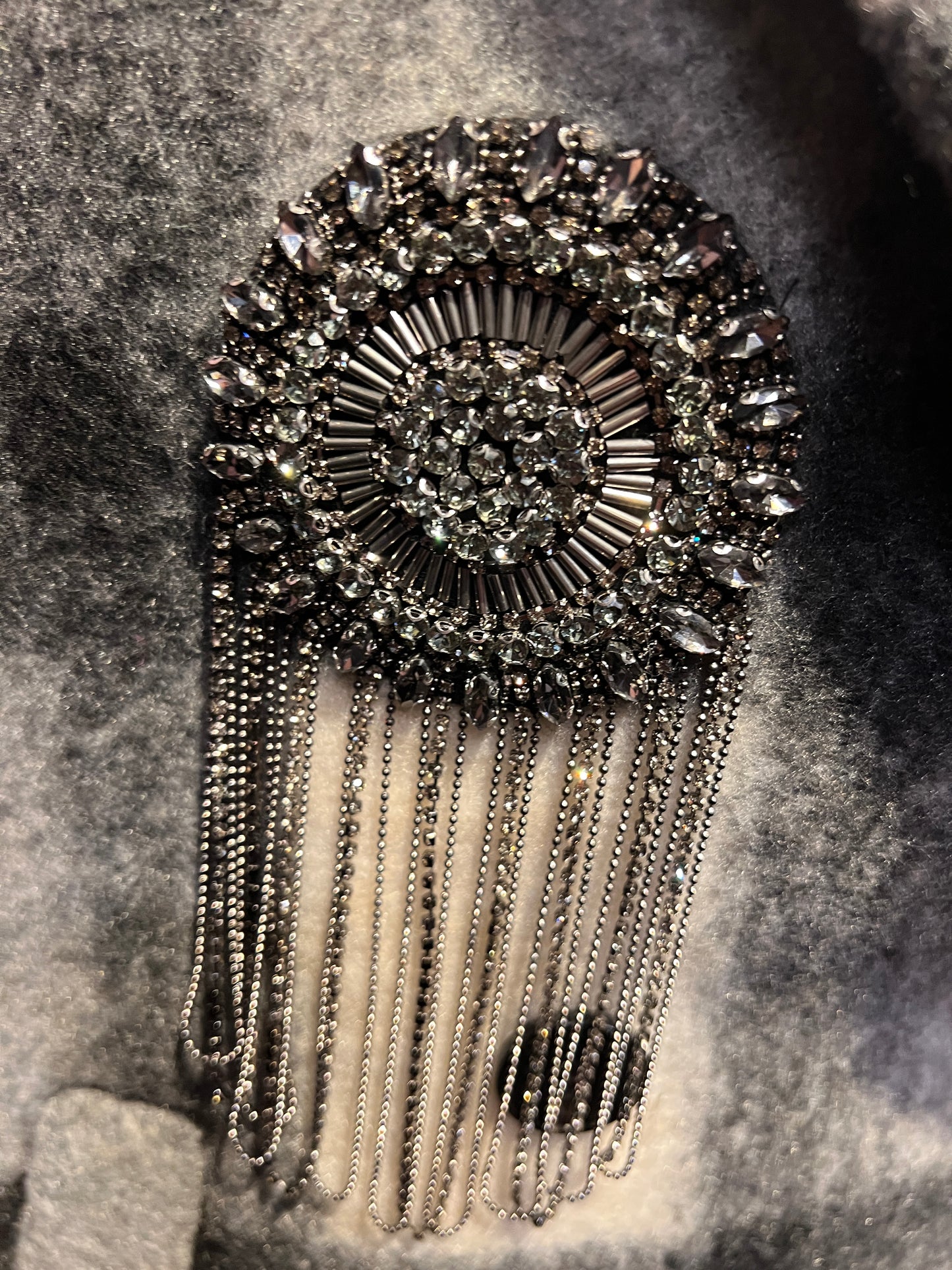 ABpink🩷 quadrettona grigia con patch Michey Mouse