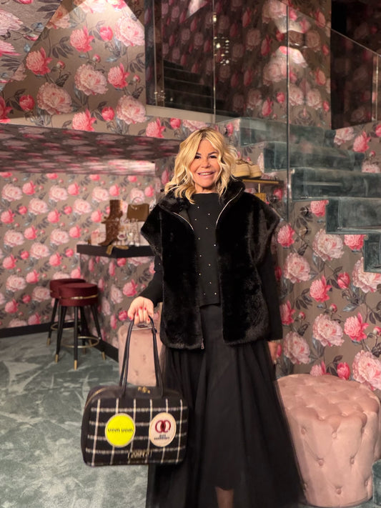 The room gilet eco visone nero