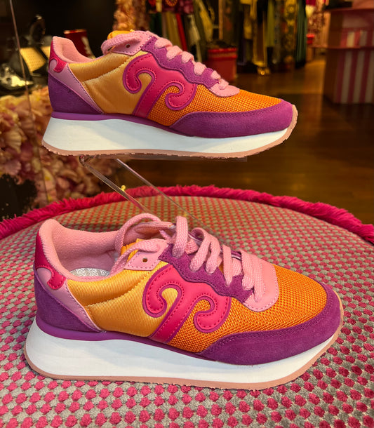 Wushu Ruyi sneakers arancio/ rosa