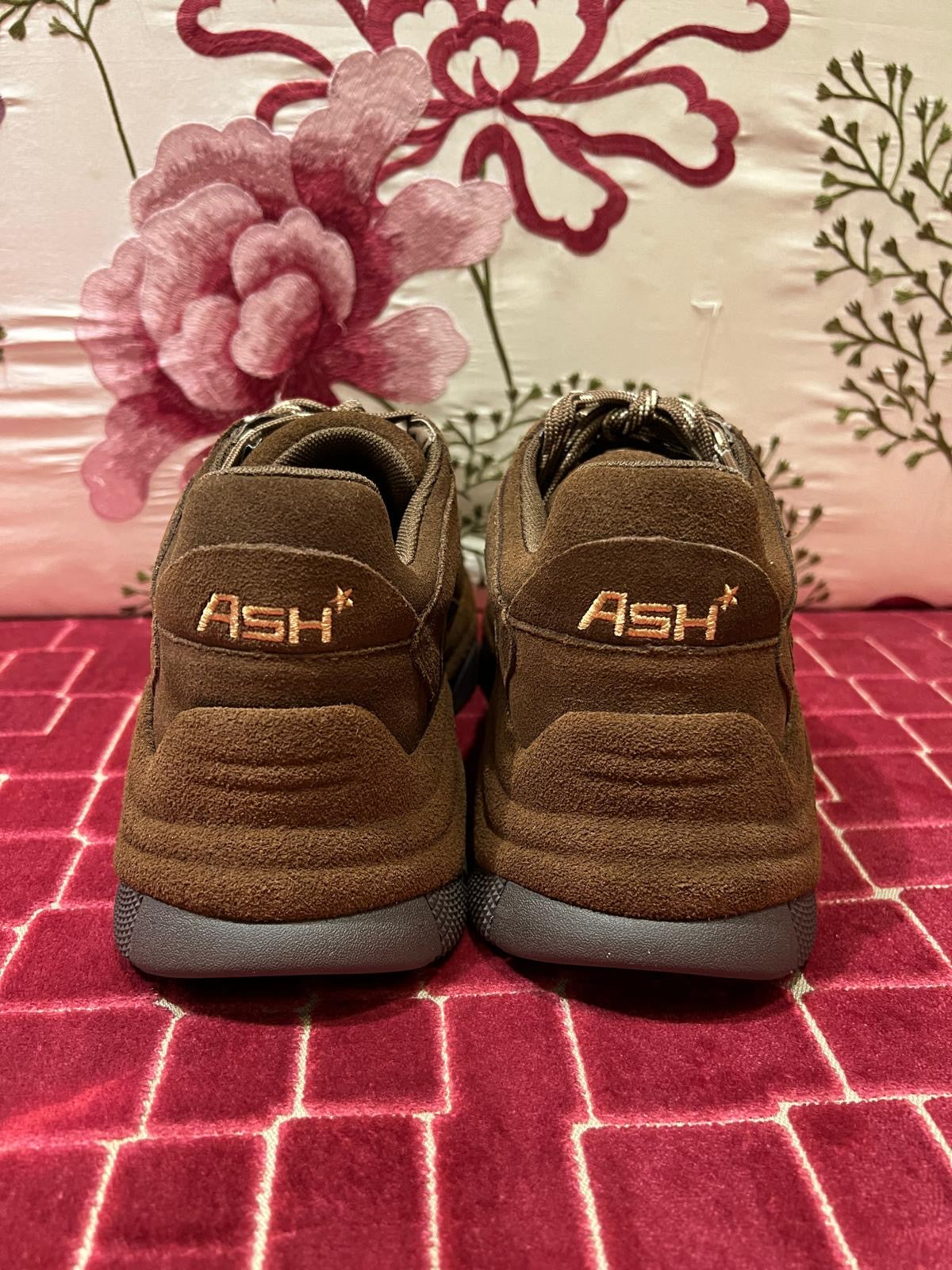 Ash sneakers nappa cioccolato