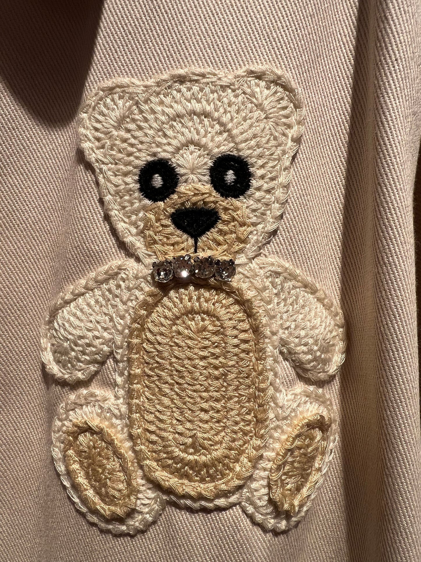 5 Progress trench cotone teddy crochet