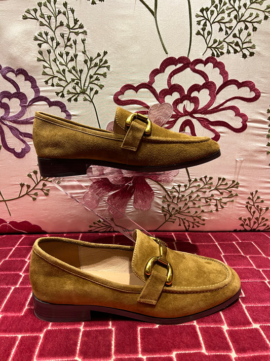 Bibi Lou -50% di sconto mocassino camoscio con fibbia