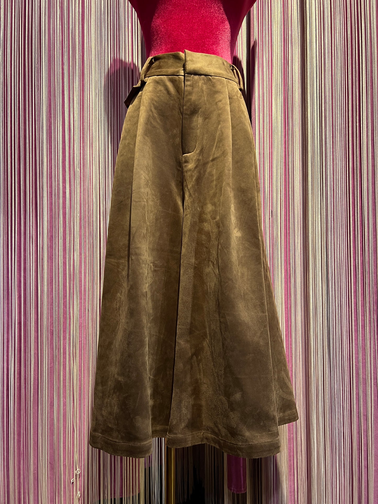Amosa gonna pantalone  ecosuede