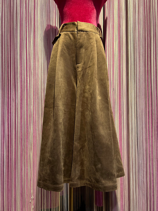Amosa gonna pantalone  ecosuede