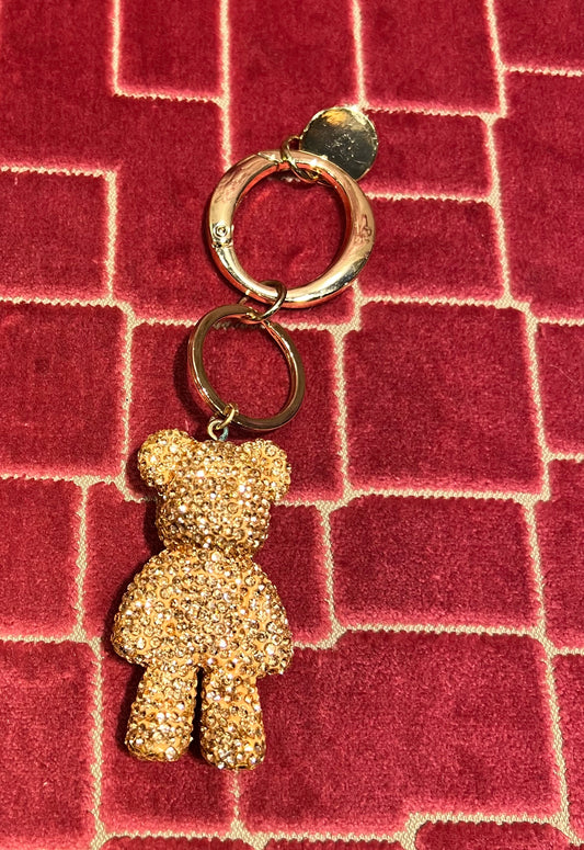 Charms orso glitter oro