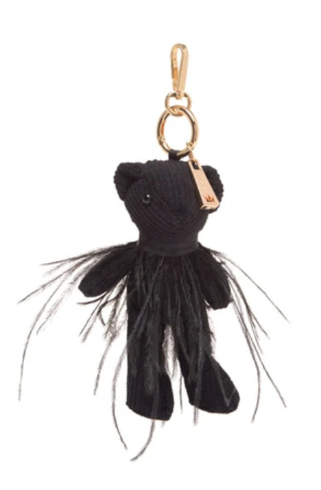 La Milanesa charm Teddy nero