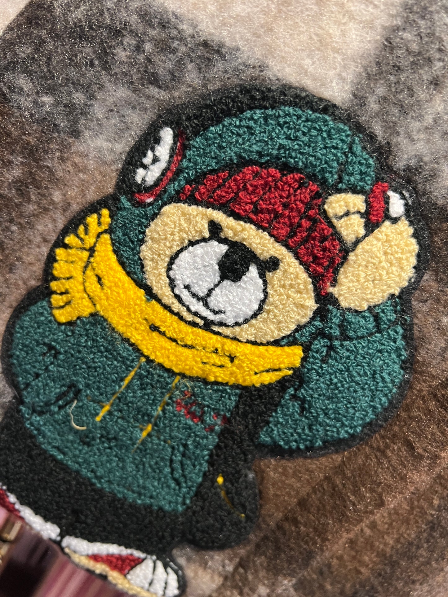 ABpink 🩷 quadrettona cioccolato con patch cristalli e teddy