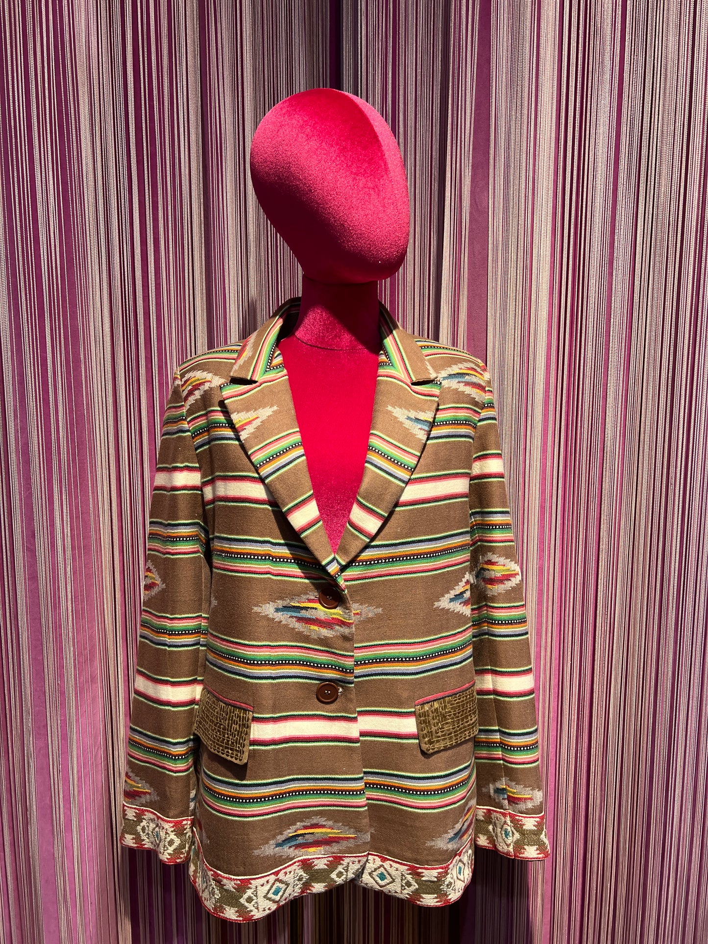 Front street  blazer cherokee con tasche paillettes