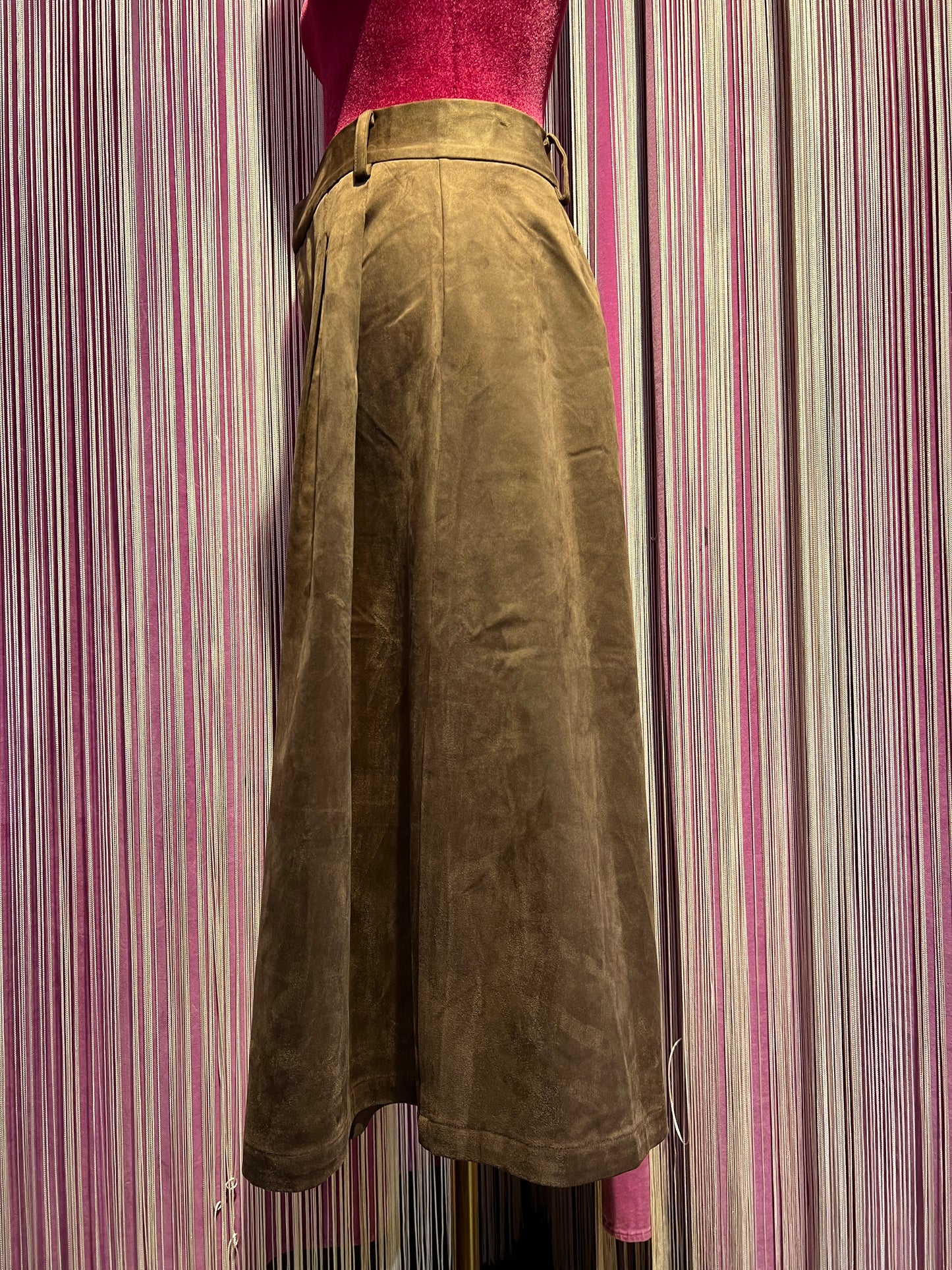 Amosa gonna pantalone  ecosuede