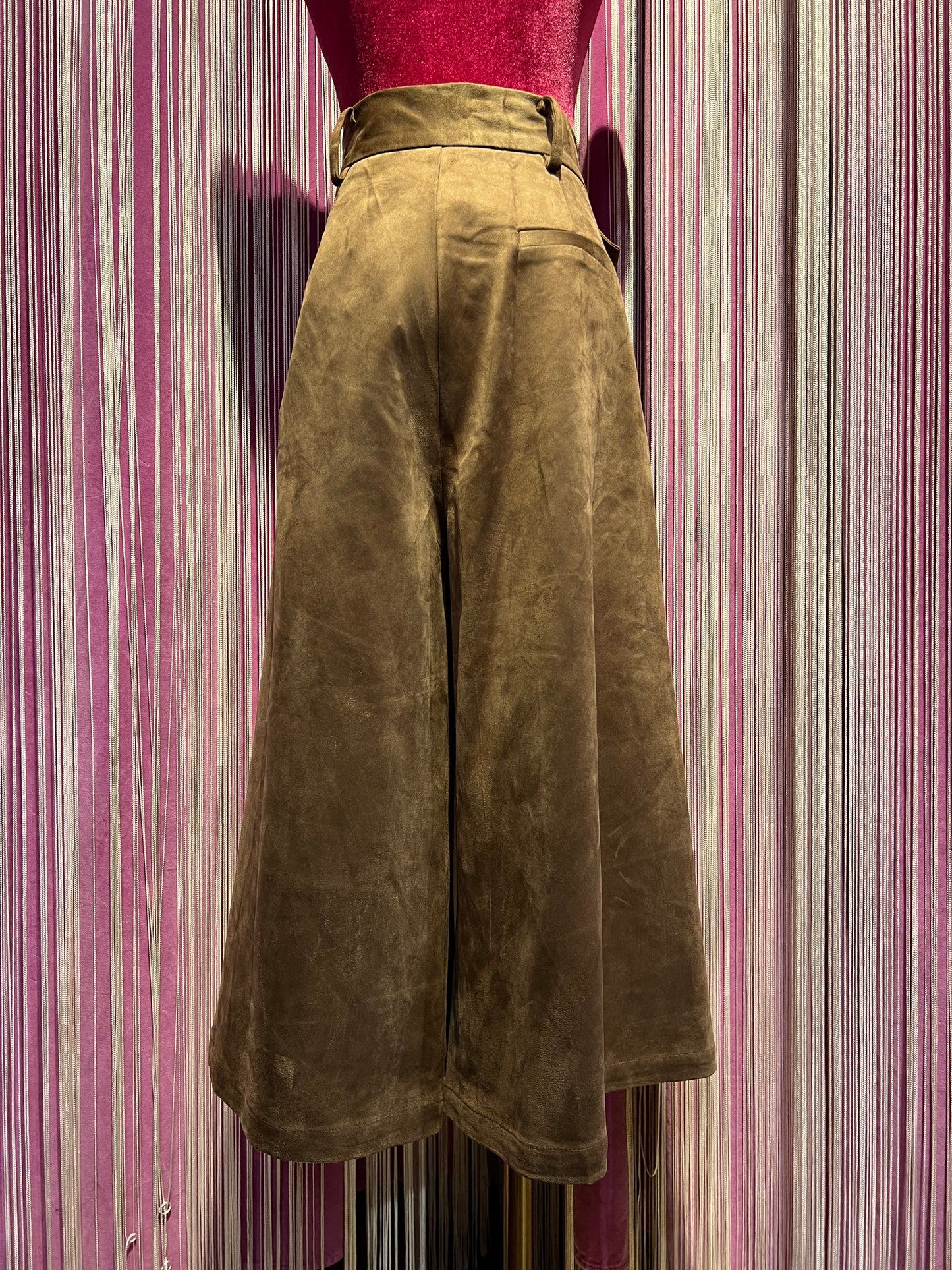 Amosa gonna pantalone  ecosuede