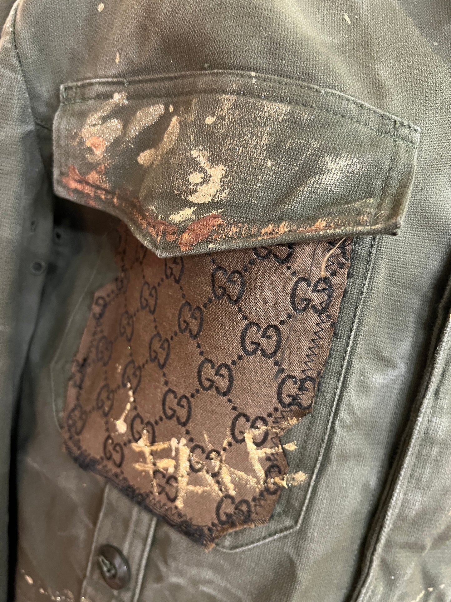 ABpink🩷 giacca GG con patch vestibilita’ 40/48