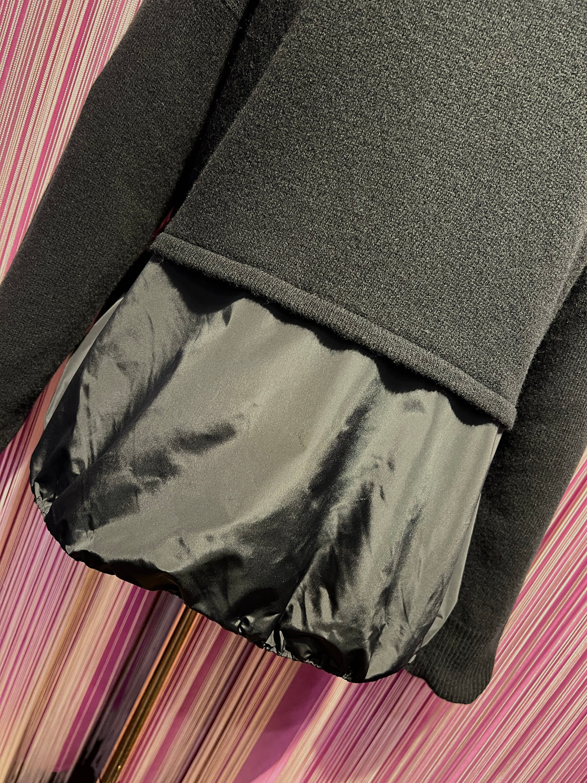 SU official maglia nera inserto taffeta’