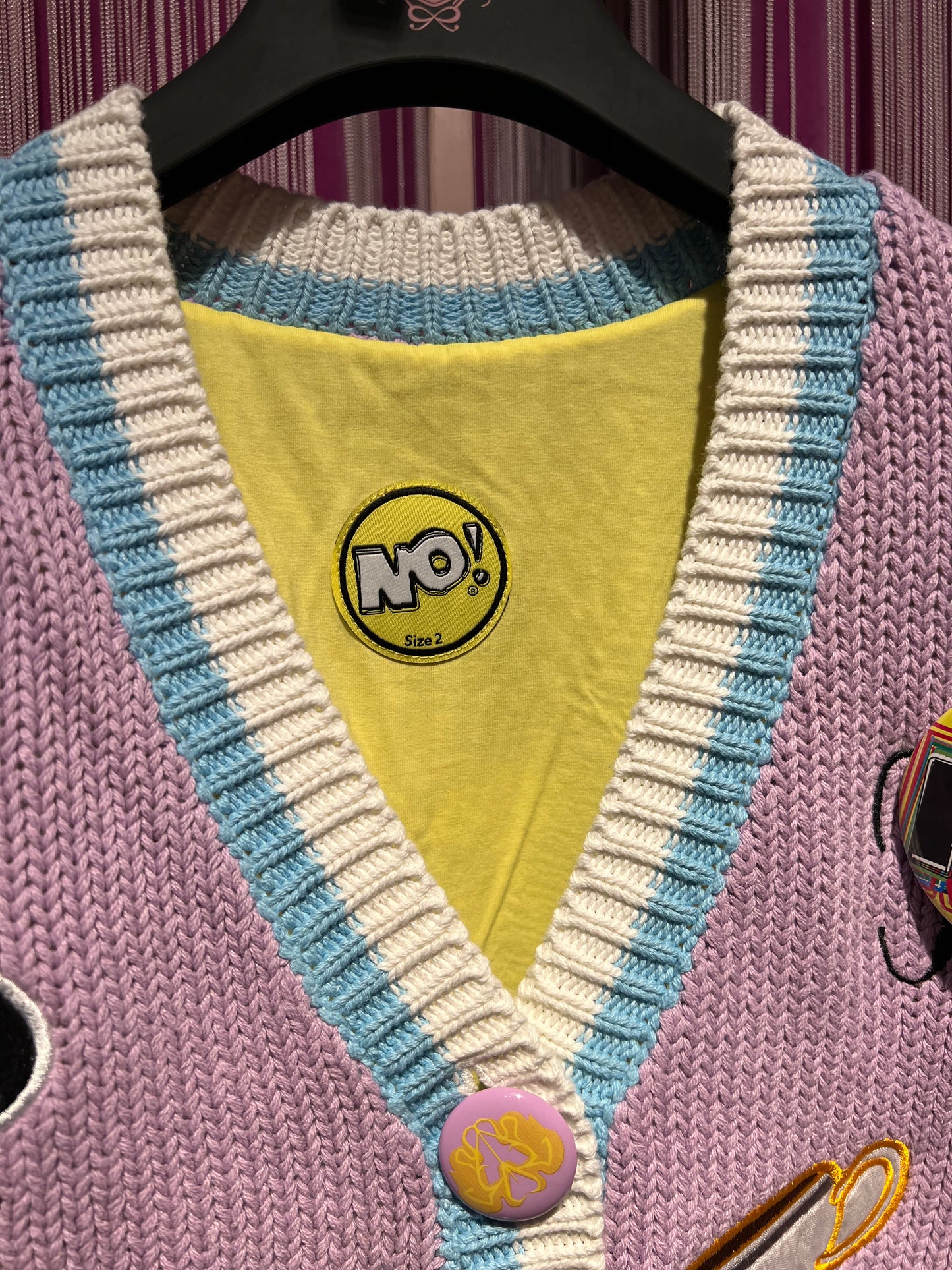 No! meno 50% cardigan cotone Alice nel paese delle meraviglie